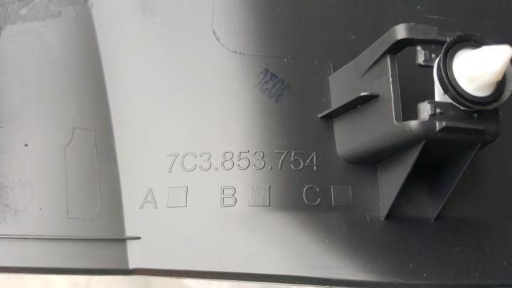 NEUF ORIGINALE MOULURE LATÉRALE DROITE VW CRAFTER II-- MAN TGE 7C3853754