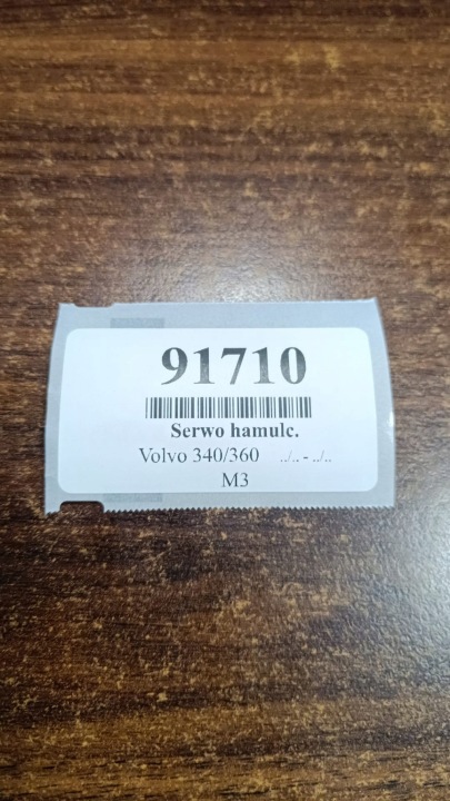 VOLVO 340 1.4 SERVO POMPE DE FREIN