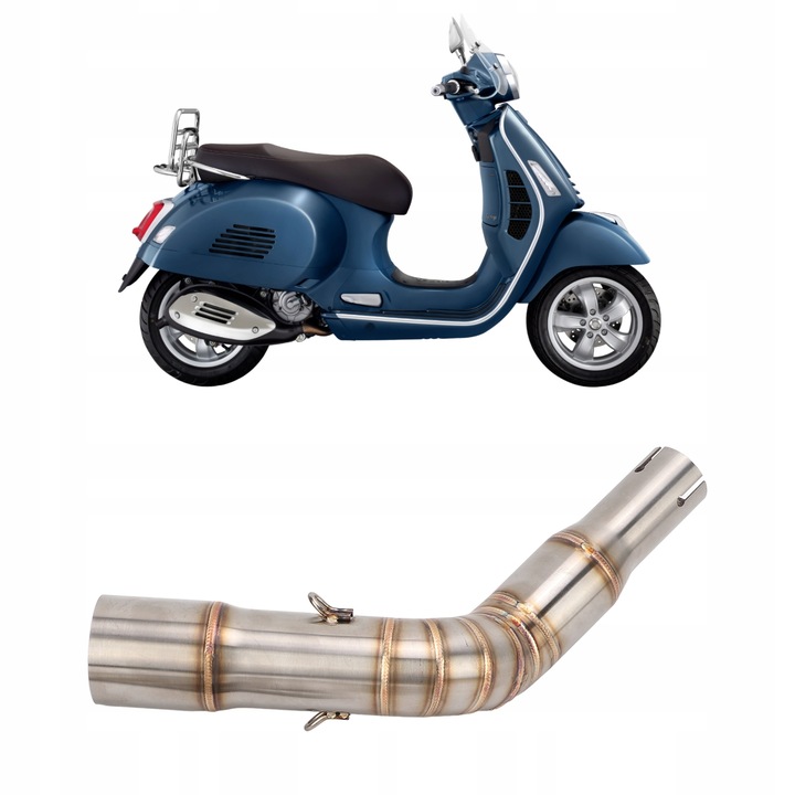 CENTRAL TUBO DE ESCAPE PIAGGIO VESPA GTS 125 