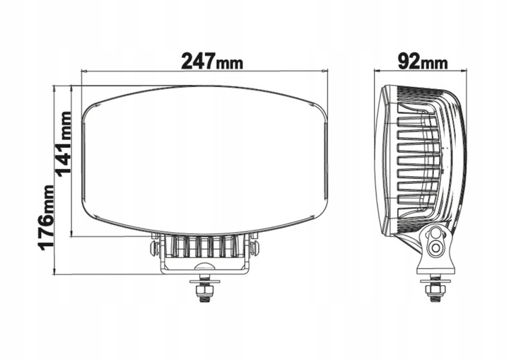 LAMP LONG-RANGE SKYLED JUMBO FULL LED 