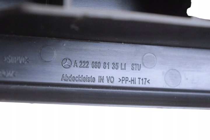 MERCEDES-BENZ AVEC C217 2015 GAUCHE CÔTÉ PROTECTION MONTANTS VITRES AVANT A