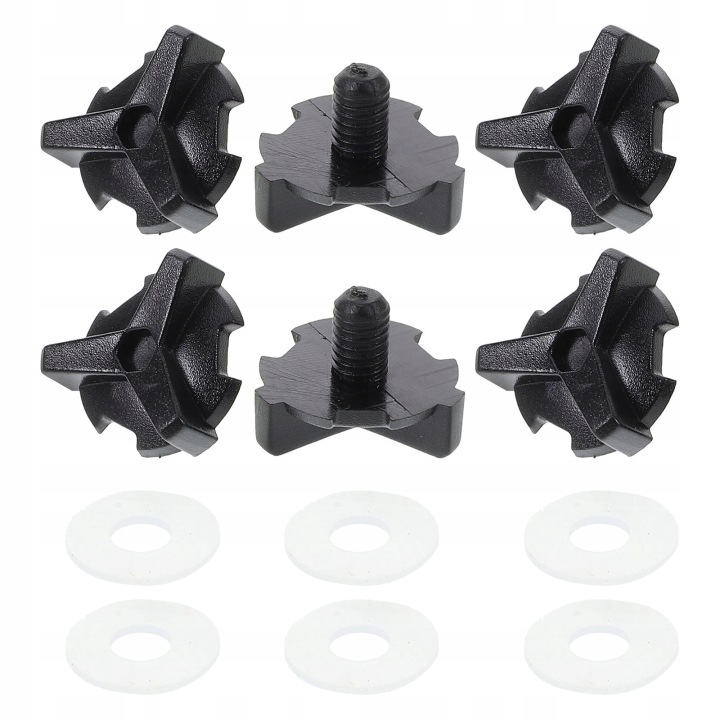 6 PIÈCES WYTRZYMALYCH VIS VERS SUPPORTS TABLEAU DE BORD CASQUES PC VERS KASKOW MOTOCROSSOWYCH