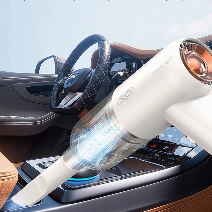 XO ASPIRATEUR AUTOMOBILE CZ007 BLANC SANS FIL