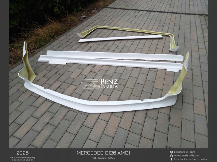 MERCEDES W126 COUPÉ SEC AMG1 PAKIET/BODYKIT EUROPE
