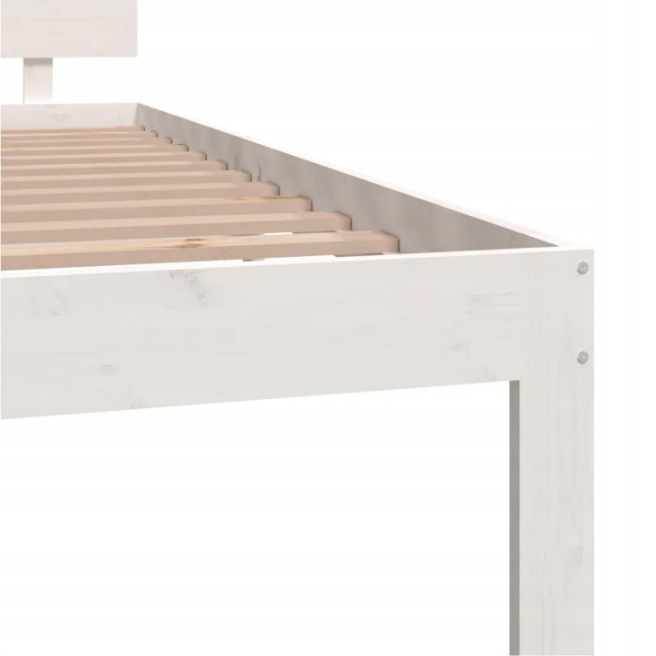 CHÂSSIS ROULEMENTS BLANCHE LITE BOIS SOSNOWE, 120 X 200 CM