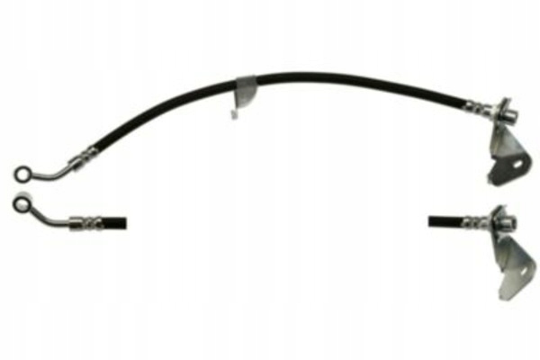 FIL DE FREIN FLEXIBLE ARRIÈRE GAUCHE (DL. 462MM, M10X1/BANJO) CONVIENT VERS