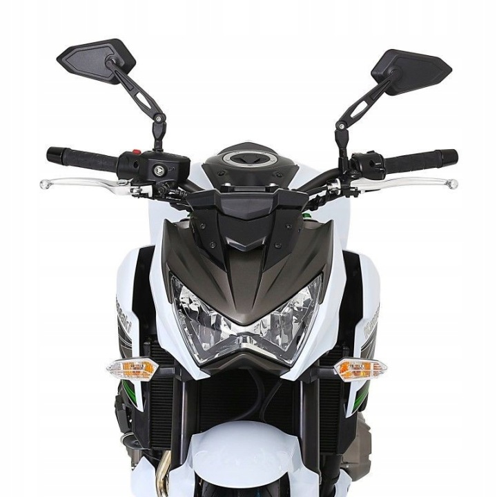 UNIVERSEL RÉTROVISEURS QUAD ATV ENDURO CROSS NOIR