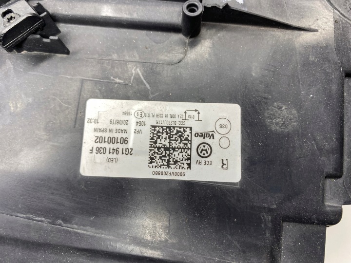 VW POLO PHARE DROITE DROIT AVANT AVANT COMPLET LED 2G1941036F