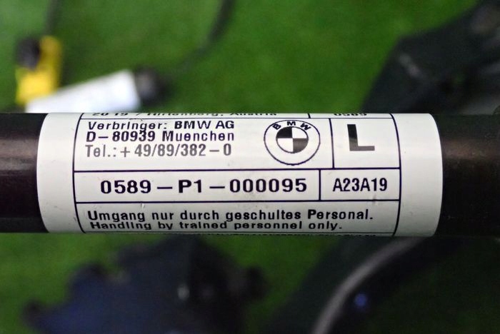 BMW F45 F46 2 COURROIE LUNETTES CHARNIÈRES SERRURE BUTOIR CAPOTS
