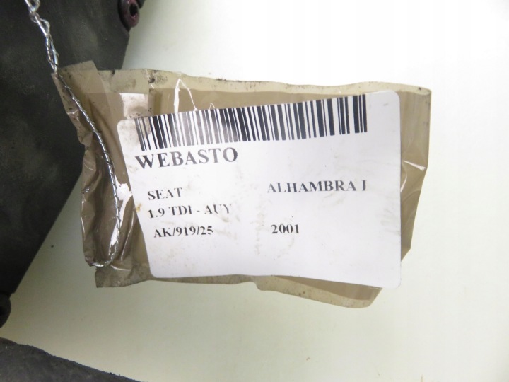 WEBASTO SEAT ALHAMBRA I 1.9 TDI 7M3815071A YM2118K463CA