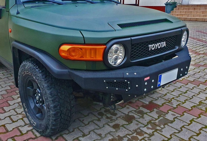 PARAGOLPES DELANTERO DE ACERO TOYOTA FJ CRUISER - MORE 4X4 