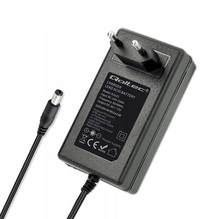 AUTOMATIQUE CHARGEUR VERS BATTERIE AGM GEL STD 6V 12V 1.5A CHARGEUR