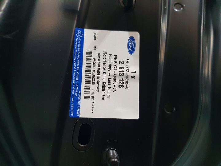 CAPOT COUVERCLE MOTEUR FORD FOCUS MK4 NEUF