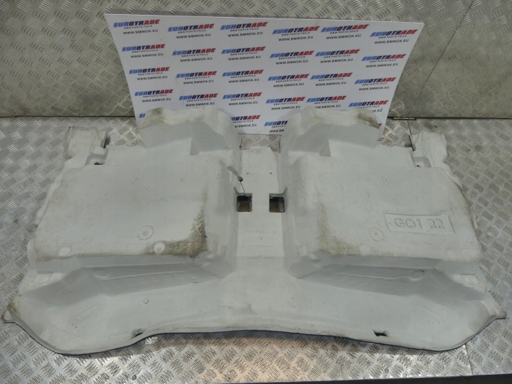 BMW X3 G01 X3M F97 REVÊTEMENT PLANCHER TAPIS ARRIÈRE ANTHRACYT 7446643