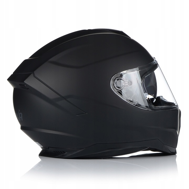 CASCO PARA MOTOCICLETA NAXA F28/B NEGRO MATT + TAPAOBJETIVO 