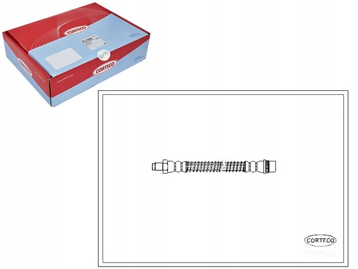 CORTECO CABLE BRAKE FLEXIBLE NISSAN photo 1 - milautoparts-fr.ukrlive.com