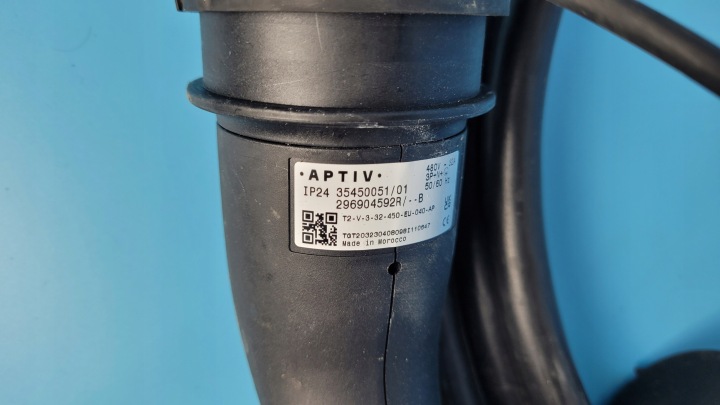 RENAULT ZOE II CHARGEUR ÉLECTRIQUE ALIMENTATION CÂBLE 296909751R 296904592R