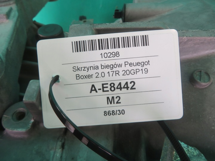 PEUGEOT BOXER CITROEN JUMPER 17R 2.0 HDI BOÎTE DE VITESSES 20GP19 EURO 6