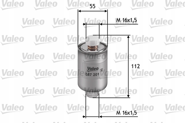 FILTRO COMBUSTIBLES VALEO PARA CHEVROLET SILVERAPARA 6.0 2500 