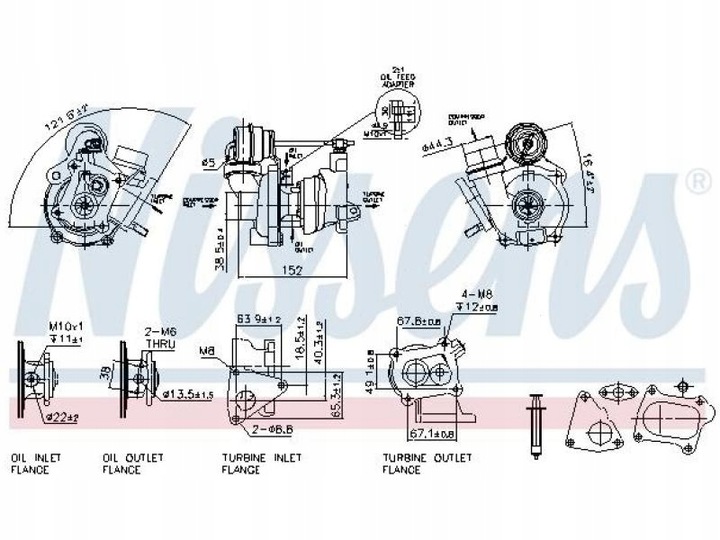 TURBO RENAULT GRAND SCENIC III 1.5 09- SCENIC III 1.5 09- II 1.5 05-08 photo 2 - milautoparts-fr.ukrlive.com