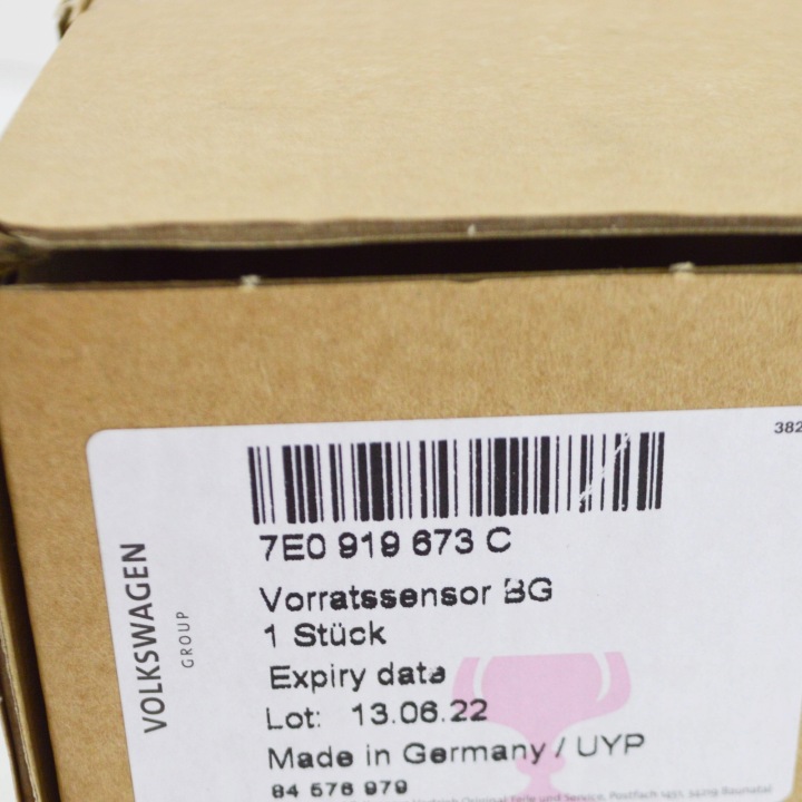 VOLKSWAGEN TRANSPORTER T5 CAPTEUR NIVEAU CARBURANTS 7E0919673C