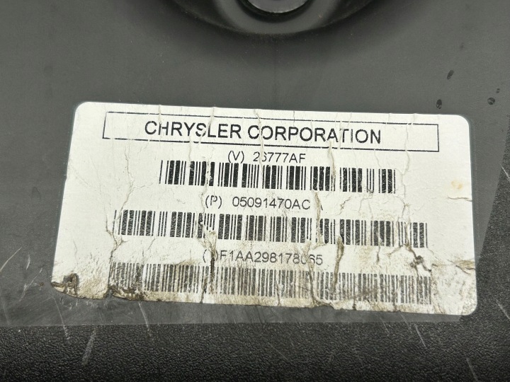 DODGE CHARGER SUBWOOFER 05091470AC 2018
