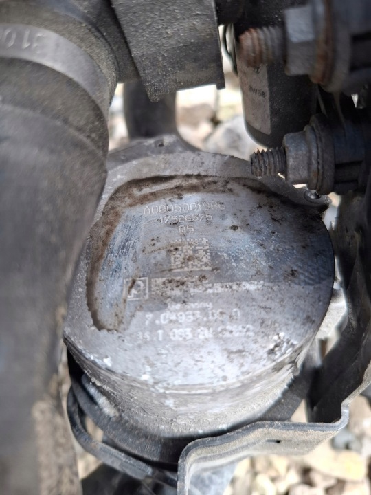 MERCEDES W222 4.7 B FIL EAU POMPE CIRCULATION SUPPLÉMENTAIRE SOUPAPE TUYAU TÉ