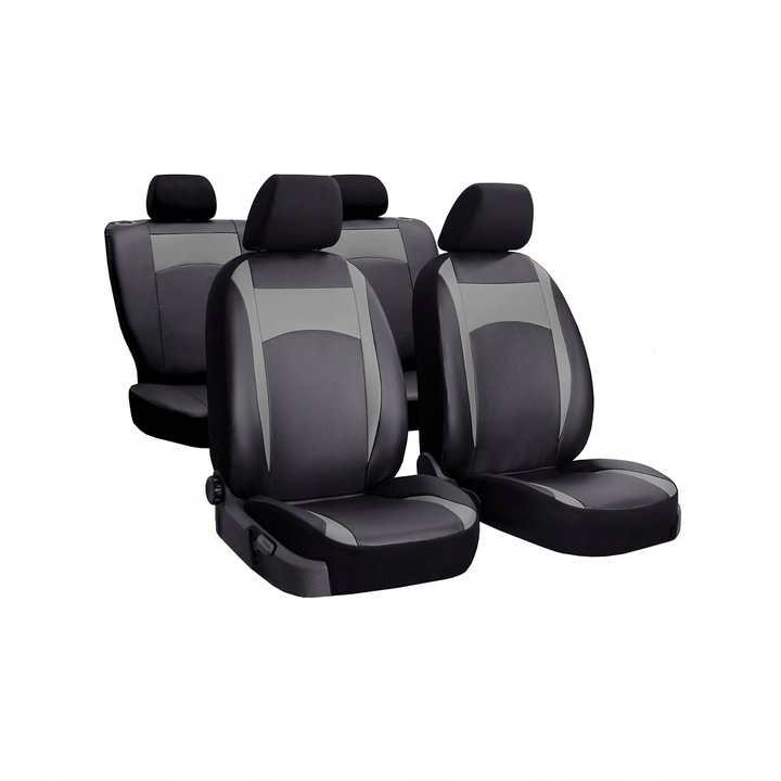 FORRO UNIVERSALES EKOSKORA DESIGN LEATHER COLOR NEGRO PARA RENAULT SCENIC IV 