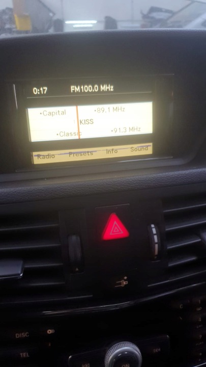 MERCEDES W212 MONITEUR ÉCRAN ORDINATEUR NAVI