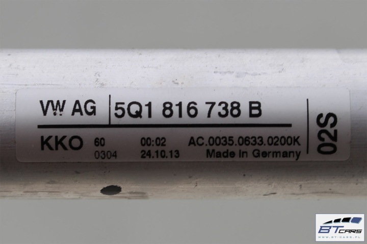 VW AUDI SKODA SEAT TUBES CLIMATISATION CLIMATISATION TSI 5Q0816721 5Q0820741B 5Q0820