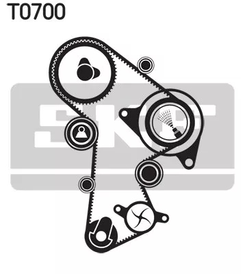 JUEGO DISTRIBUCIÓN VW 2,0TDI SKF 