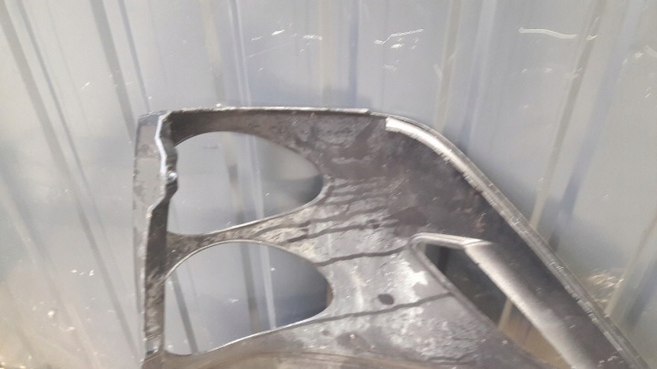 A4518820101 AILE GAUCHE ARRIÈRE SMART FORTWO NOIR