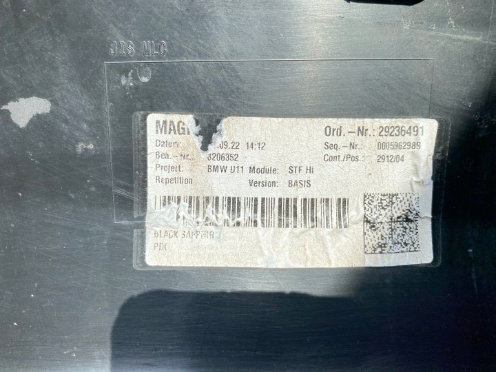 DOUBLURE SPOILER INFÉRIEUR PARE-CHOCS ARRIÈRE ARRIÈRE BMW X1 U11