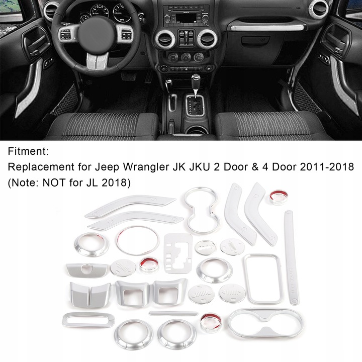 CUADRO CONSOLAS MMI AGARRADEROS DE TRANSMISIÓN PARA JEEP WRANGLER JK JKU 