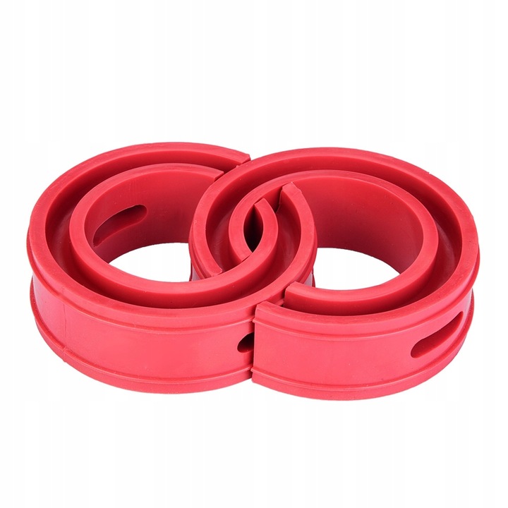 ROJO 6CM `` TOPE DE SUSPENSION WSTRZASOW BUFOR 2 PIEZAS 