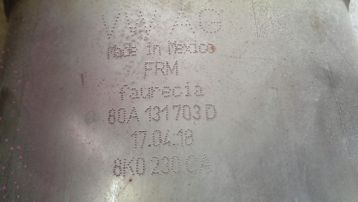 CATALYSEUR AUDI Q5 2.0 TDI 80A131703D