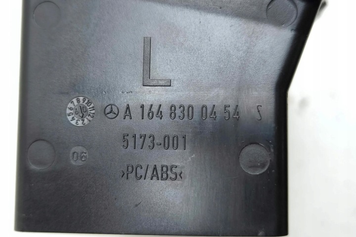 ARRIÈRE GRILLE VENTILATION MERCEDES-BENZ M (W164) A1648300454 3.0L DIESEL