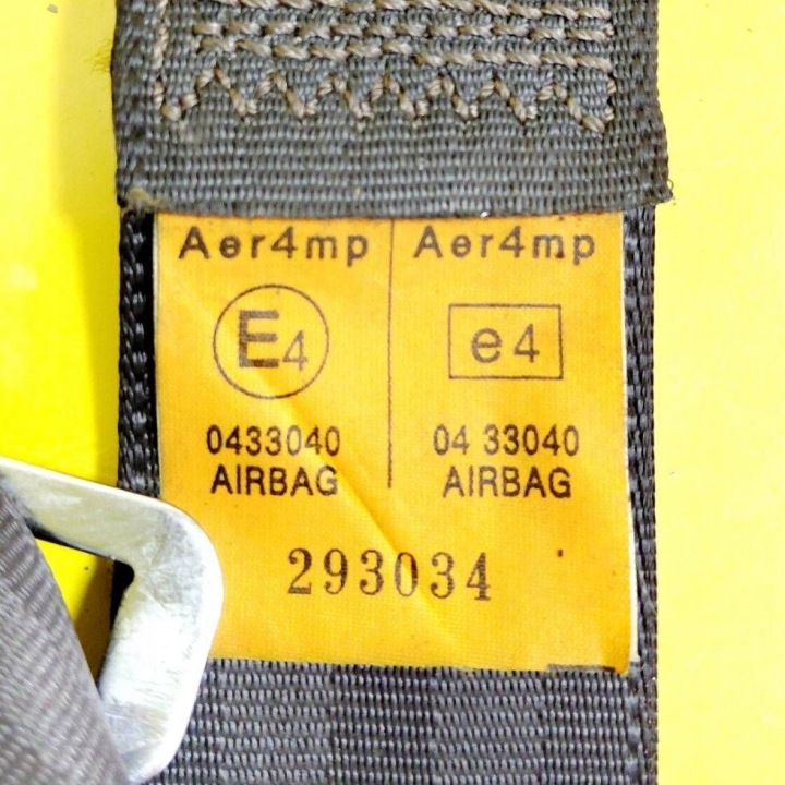 CEINTURE DE SÉCURITÉ DROIT AVANT CHEVROLET AVEO 0433040 NR29