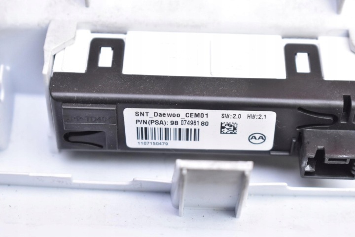 AMPOULE ÉCLAIRAGE INTÉRIEUR AVANT 9677821577 PEUGEOT 308 T9 13-17