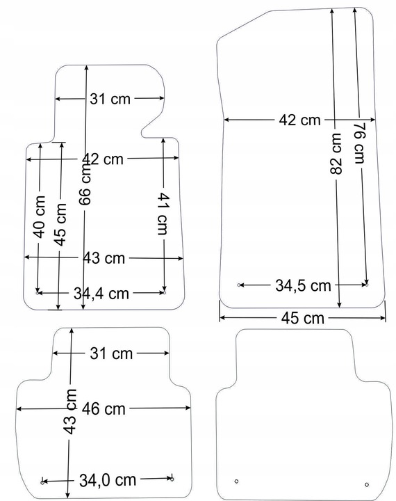 BMW SERIE 3 E46 1998-2004R. NEGRAS ALFOMBRILLAS DE FELPA - ECONOMY. 