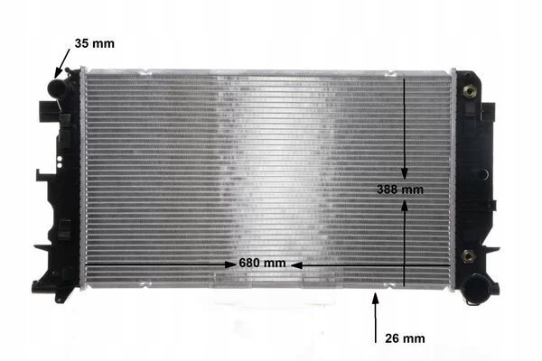 RADIATEUR EAU MOTEUR MERCEDES B906 VW 30-35 1.8-3.5 2006-2019