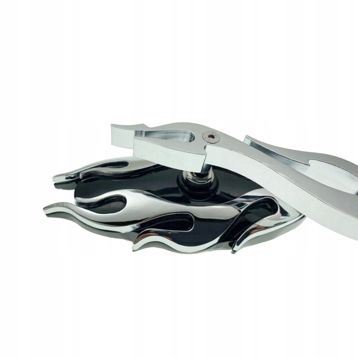 RÉTROVISEURS CHROME HONDA VT125 500 600 750 1100 SHADOW M10 10MM (23788)