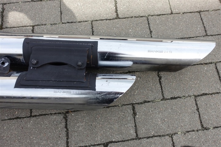 ÉCHAPPEMENT SILENCIEUX COLLECTEUR SUZUKI VL800 VOLUSIA 2001