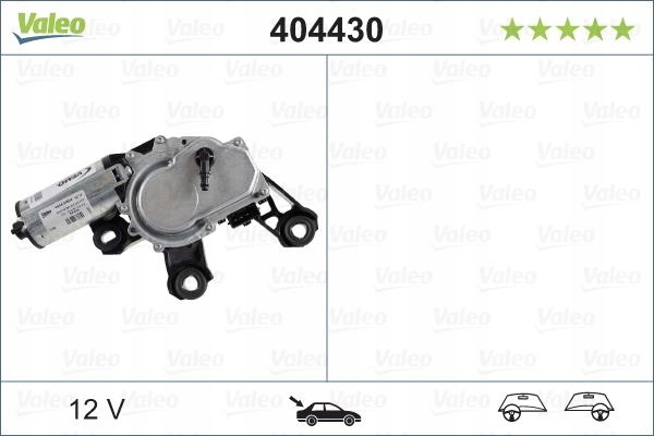 VALEO MOTEUR ESSUIE-GLACES ARRIÈRE VW AUDI