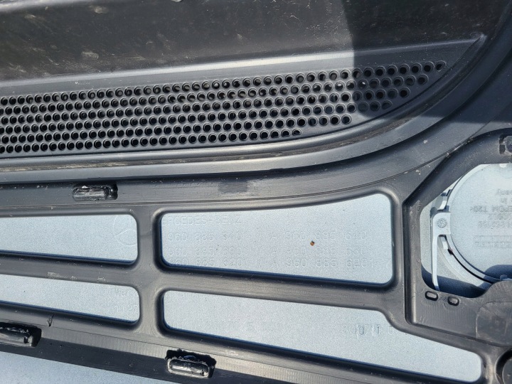 GRILLE CALANDRE PARE-CHOCS AVANT DEGRÉ MERCEDES ACTROS MP4 OE