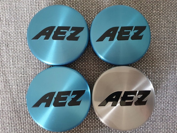 AEZ 4 PC. NEW CUP NUTS ORIGINAL F923 64MM / 62MM F-923 DOTZ DEZENT 