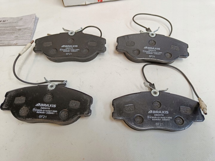 BRAXIS AB0072 PLAQUETTES FREIN AVANT 4 PCS CITROEN FIAT LANCIA PEUGOT
