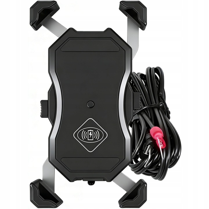 1PC POIGNÉE AVEC CHARGEUR INDUKCYJNA 15W SUR MOTOCYCLETTE NEUF
