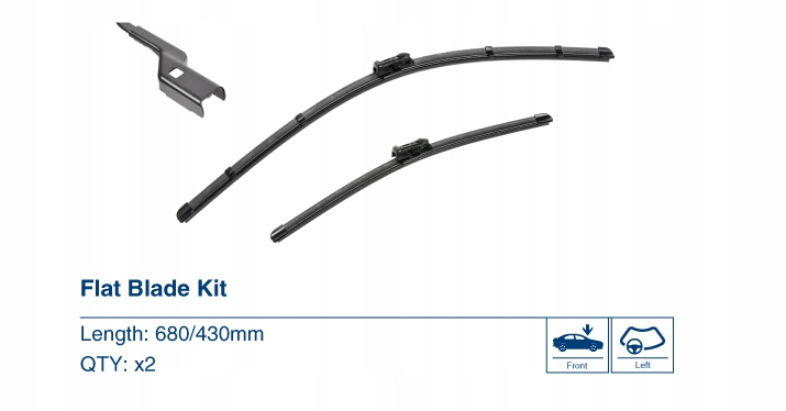 ESCOBILLAS DENSO DF-423 JAGUAR XE XF II OPEL GRANDLAND TESLA MODELO S 12- 