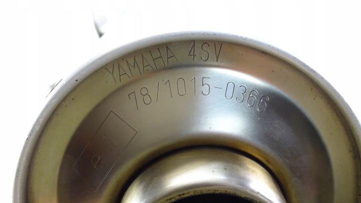 O144 YAMAHA YZF 1000 R THUNDERACE 97-98 SILENCIEUX ÉCHAPPEMENT ORIGINAL 4SV